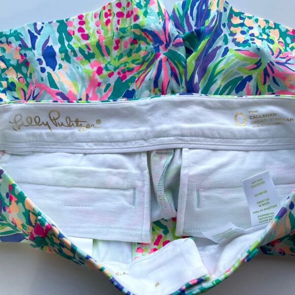 Lilly Pulitzer Callahan Shorts 4.5" Inseam Size 0 - Picture 7 of 9